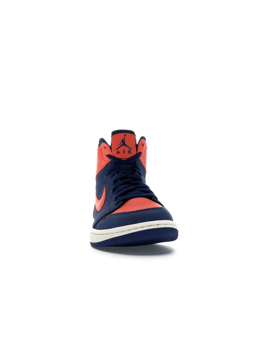 Женские кроссовки с высоким верхом Jordan 1 Retro High Jordan — изображение 2 из 4, синий/синий-оранжевый