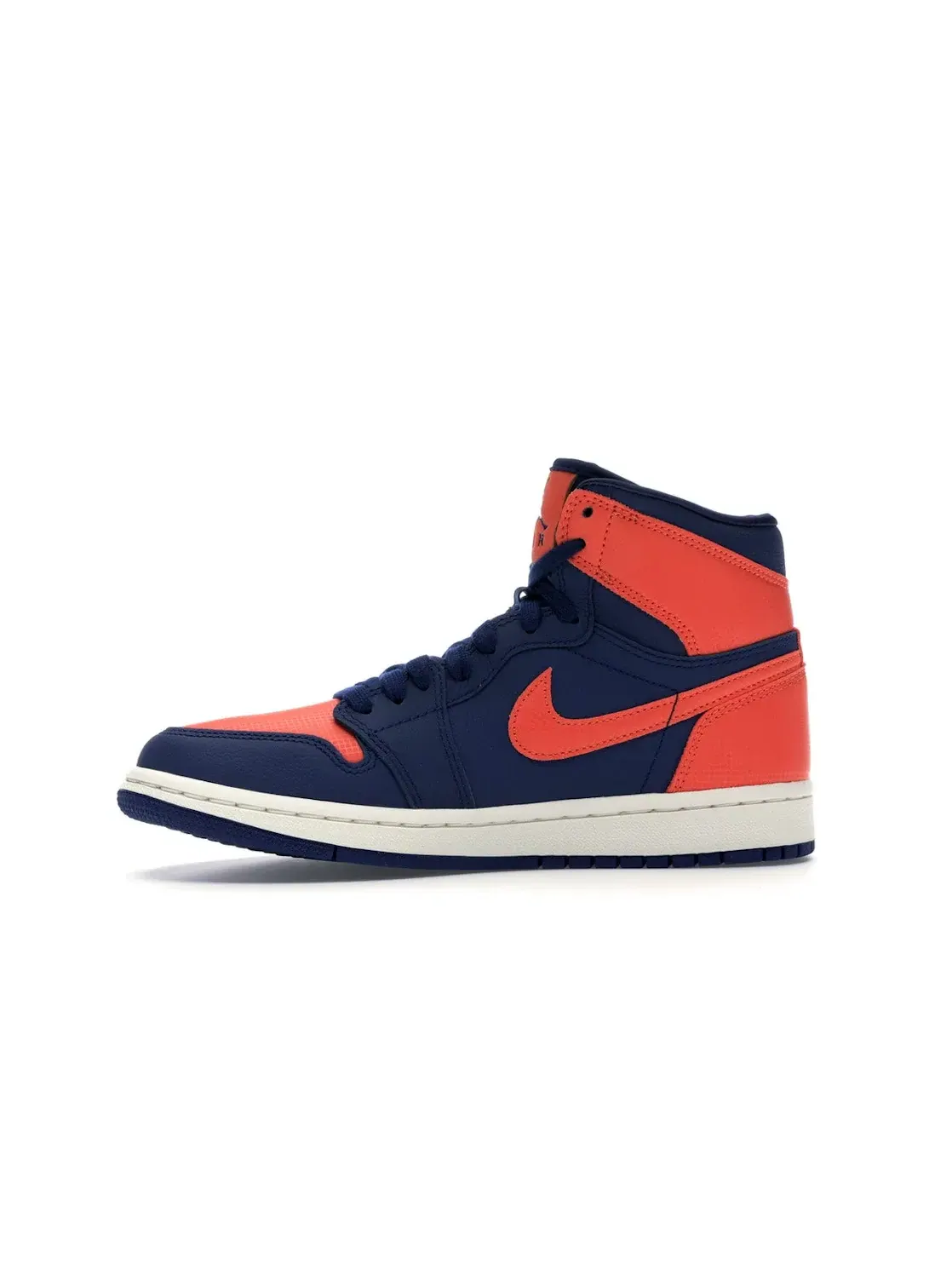 Женские кроссовки с высоким верхом Jordan 1 Retro High Jordan — изображение 3 из 4, синий/синий-оранжевый