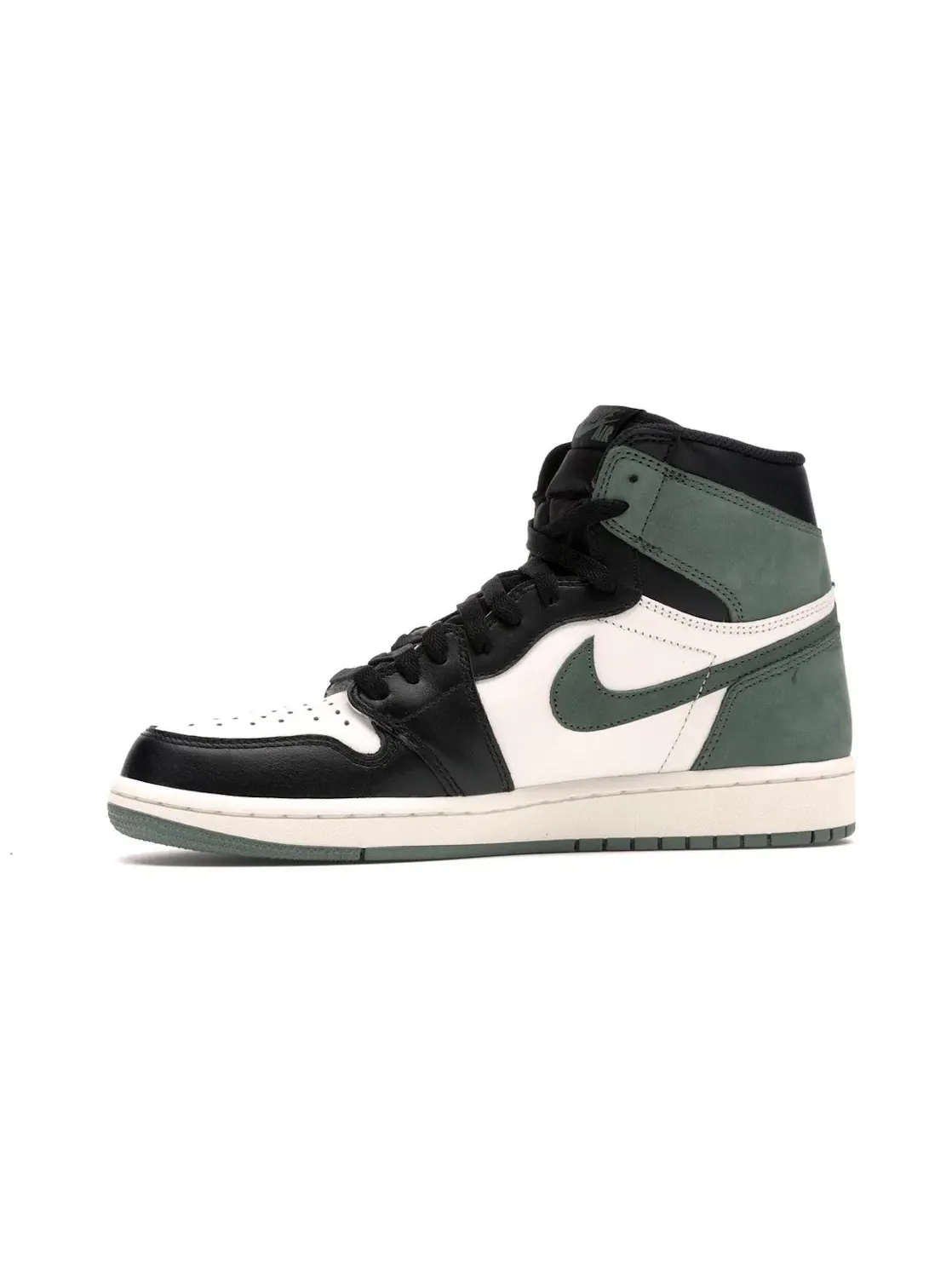 Мужские кроссовки с высоким верхом Jordan 1 Retro High — изображение 3 из 4, белый/зеленый-черный