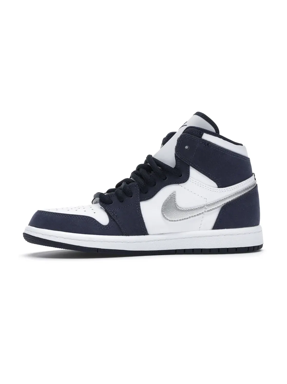 Детские кроссовки высокие с принтом Jordan 1 Retro High COJP Midnight Navy Jordan — изображение 3 из 4