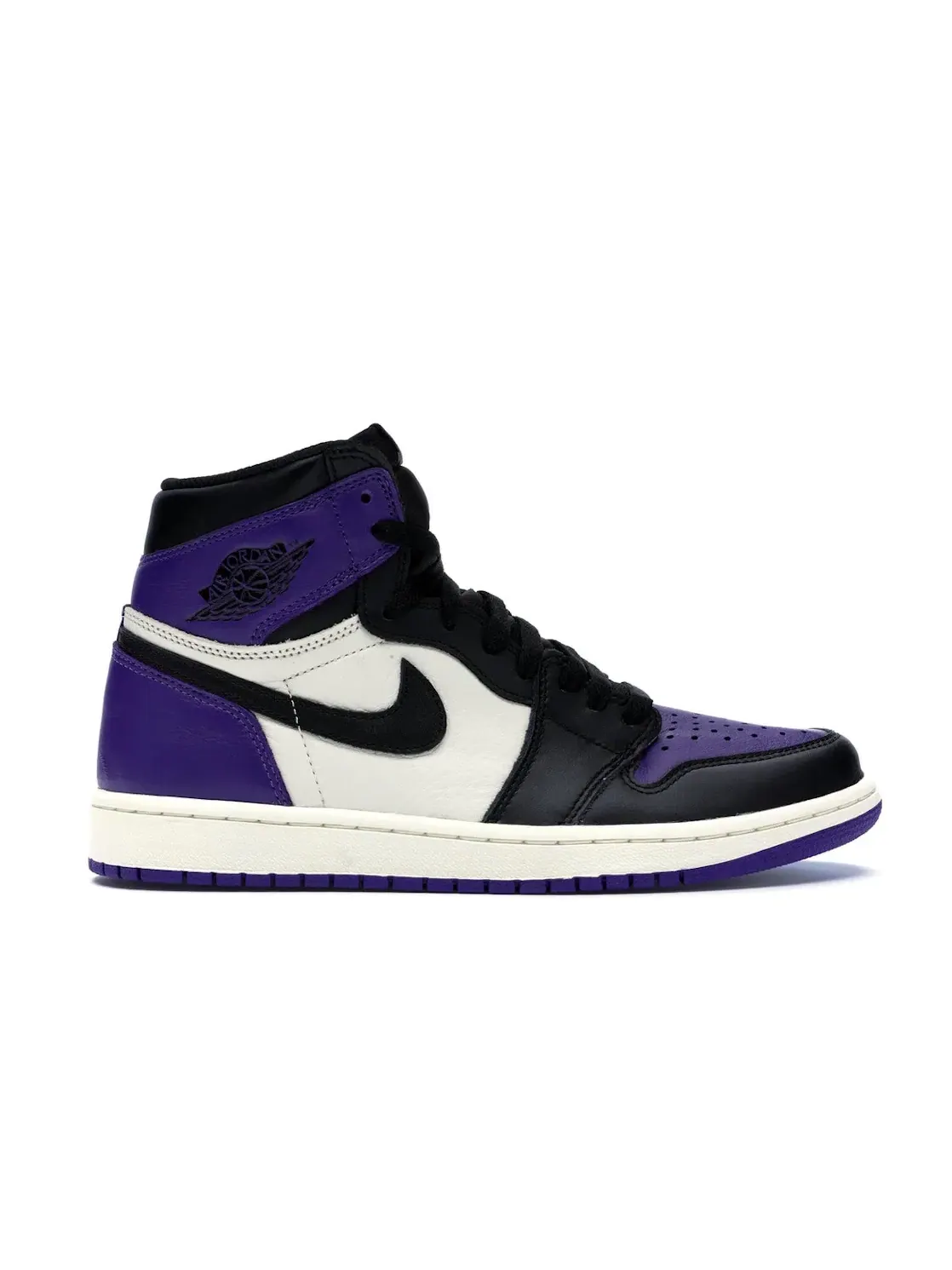Мужские кроссовки с высоким верхом Jordan 1 Retro High Court Purple Jordan — изображение 1 из 4, фиолетовый/черный