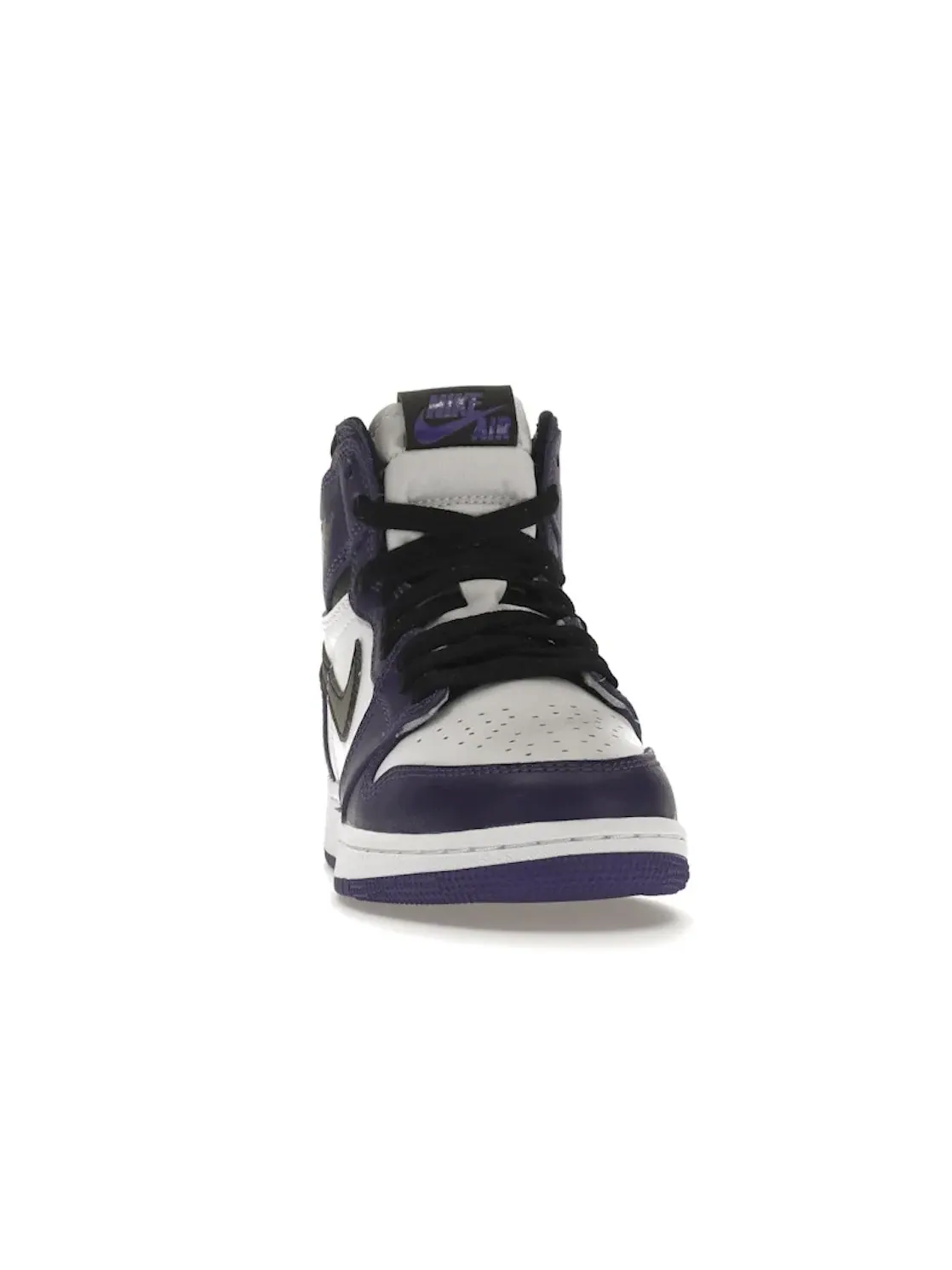 Детские кроссовки с высоким верхом Jordan 1 Retro High Court Purple White — изображение 2 из 4, фиолетовый/белый-черный