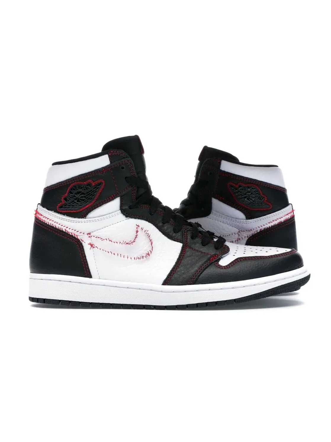 Мужские кроссовки с видимыми швами Jordan 1 Retro High Defiant Jordan — изображение 1 из 4, черный/золотистый-белый