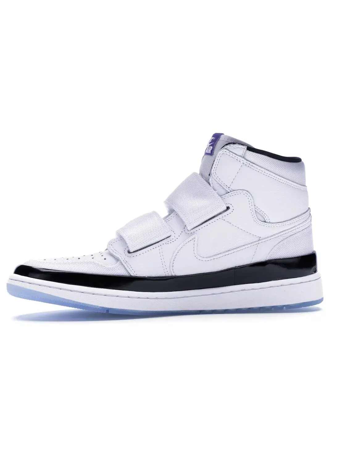 Мужские кроссовки с двойным ремешком Jordan 1 Retro High Double Strap Jordan — изображение 3 из 4, белый/черный-темный