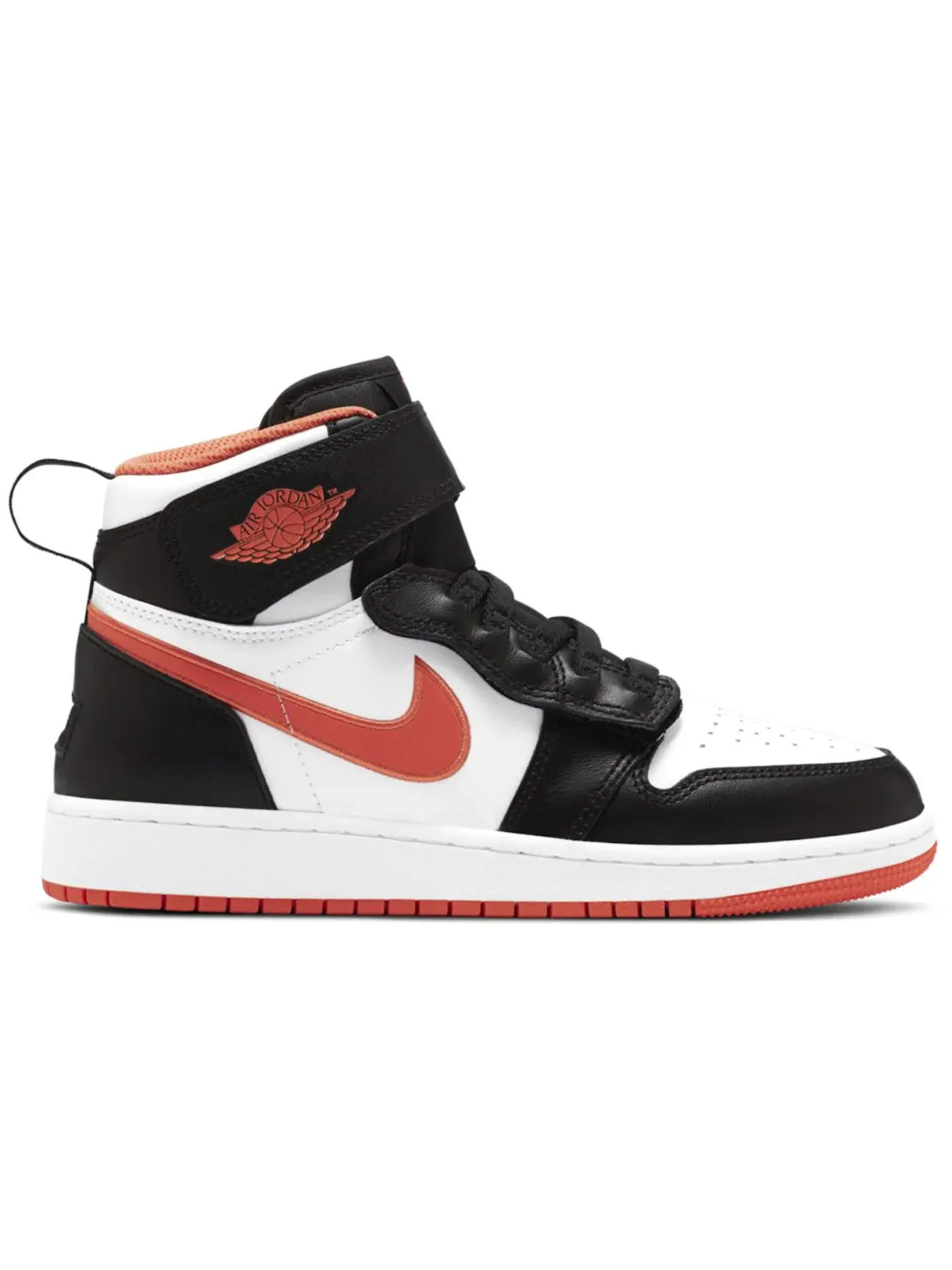 Детские кроссовки Lifestyle с высоким верхом Jordan 1 Retro High Flyease Jordan — изображение 1 из 1, черный/белый/оранжевый
