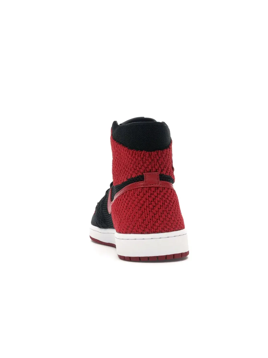 Мужские кроссовки Flyknit Jordan 1 Retro High Flyknit Jordan — изображение 4 из 4, черный/красный-белый