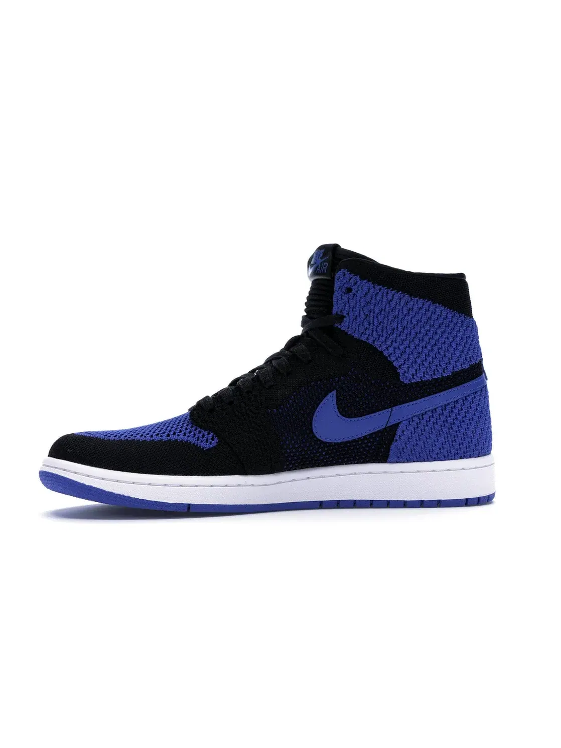 Мужские кроссовки с высоким верхом Jordan 1 Retro High Flyknit — изображение 3 из 4, черный/-белый