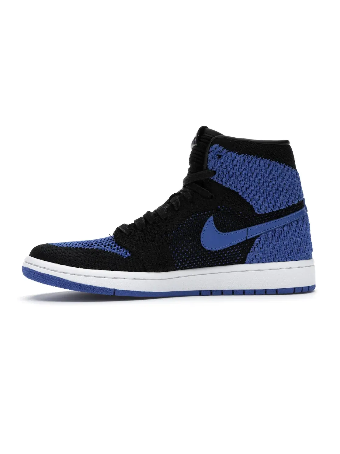 Детские кроссовки с высоким верхом Flyknit Jordan 1 Retro High Flyknit Jordan — изображение 3 из 4, черный/-белый