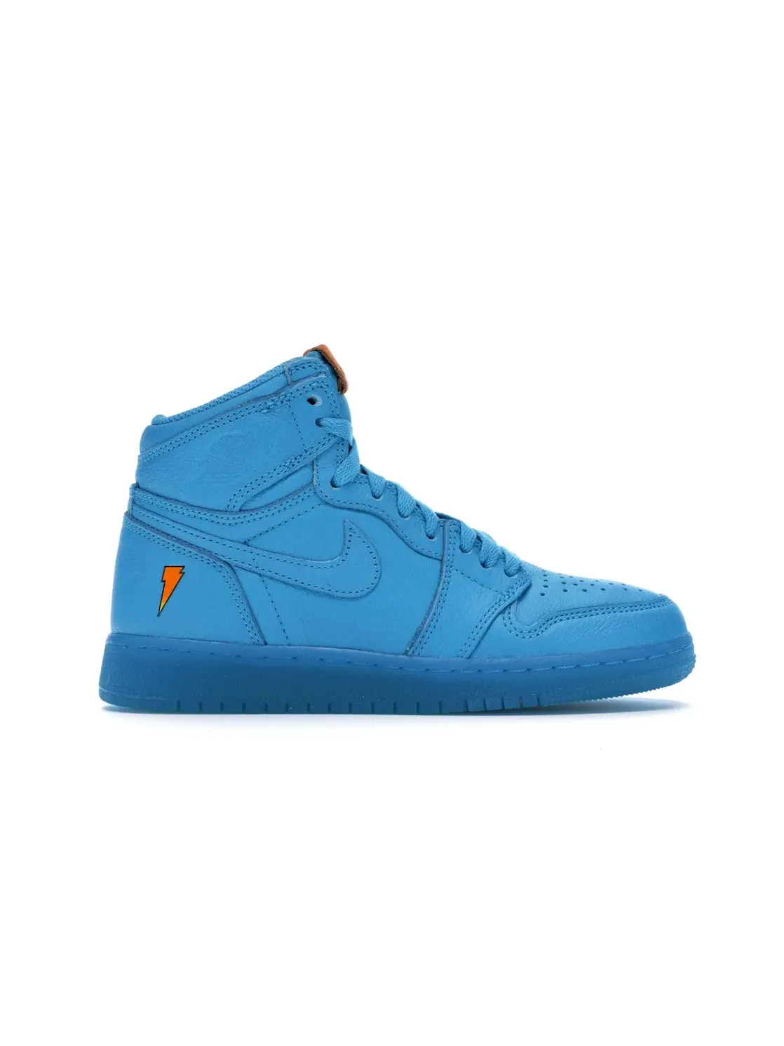 Детские кроссовки Lifestyle с принтом Jordan 1 Retro High Jordan — изображение 1 из 4, синий/синий