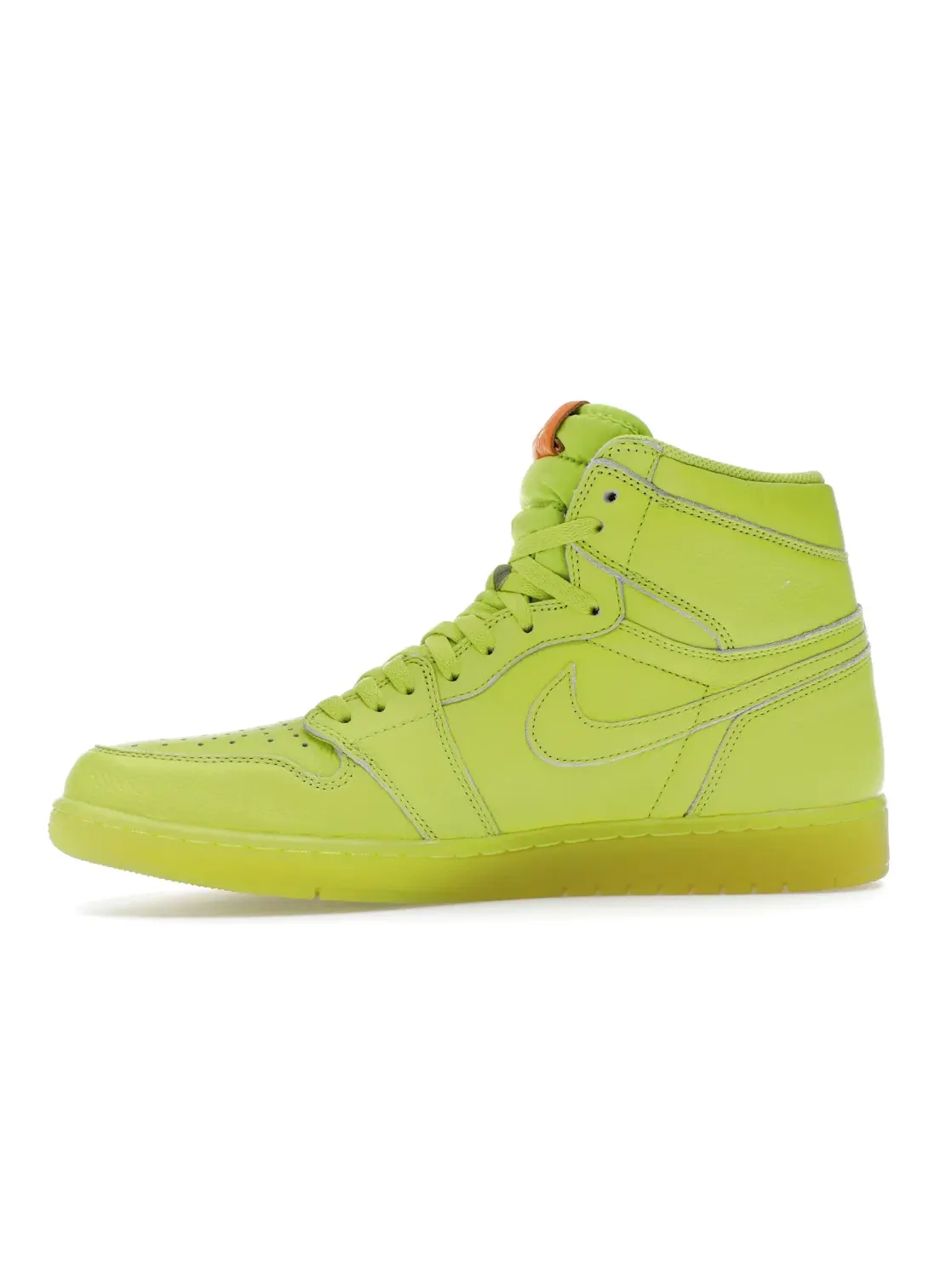 Мужские кроссовки с принтом Jordan 1 Retro High Gatorade Cyber Jordan, Cyber/Cyber — изображение 3 из 4