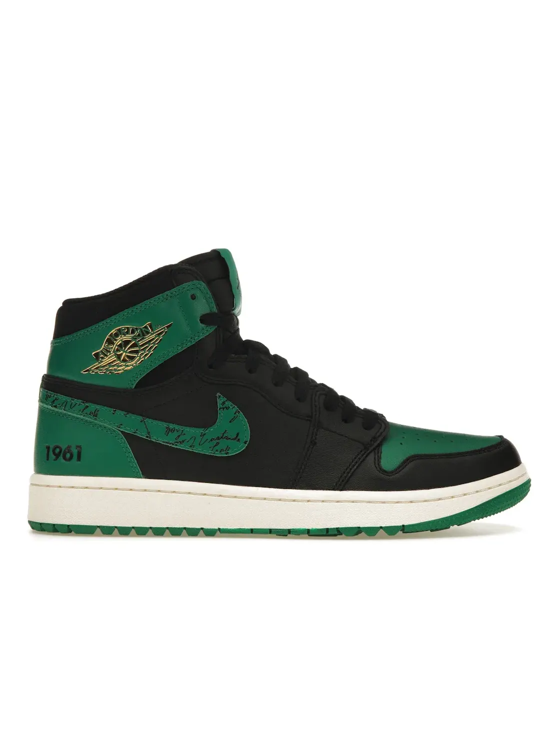 Мужские кроссовки для гольфа с принтом Jordan 1 Retro High Golf Jordan — изображение 1 из 4