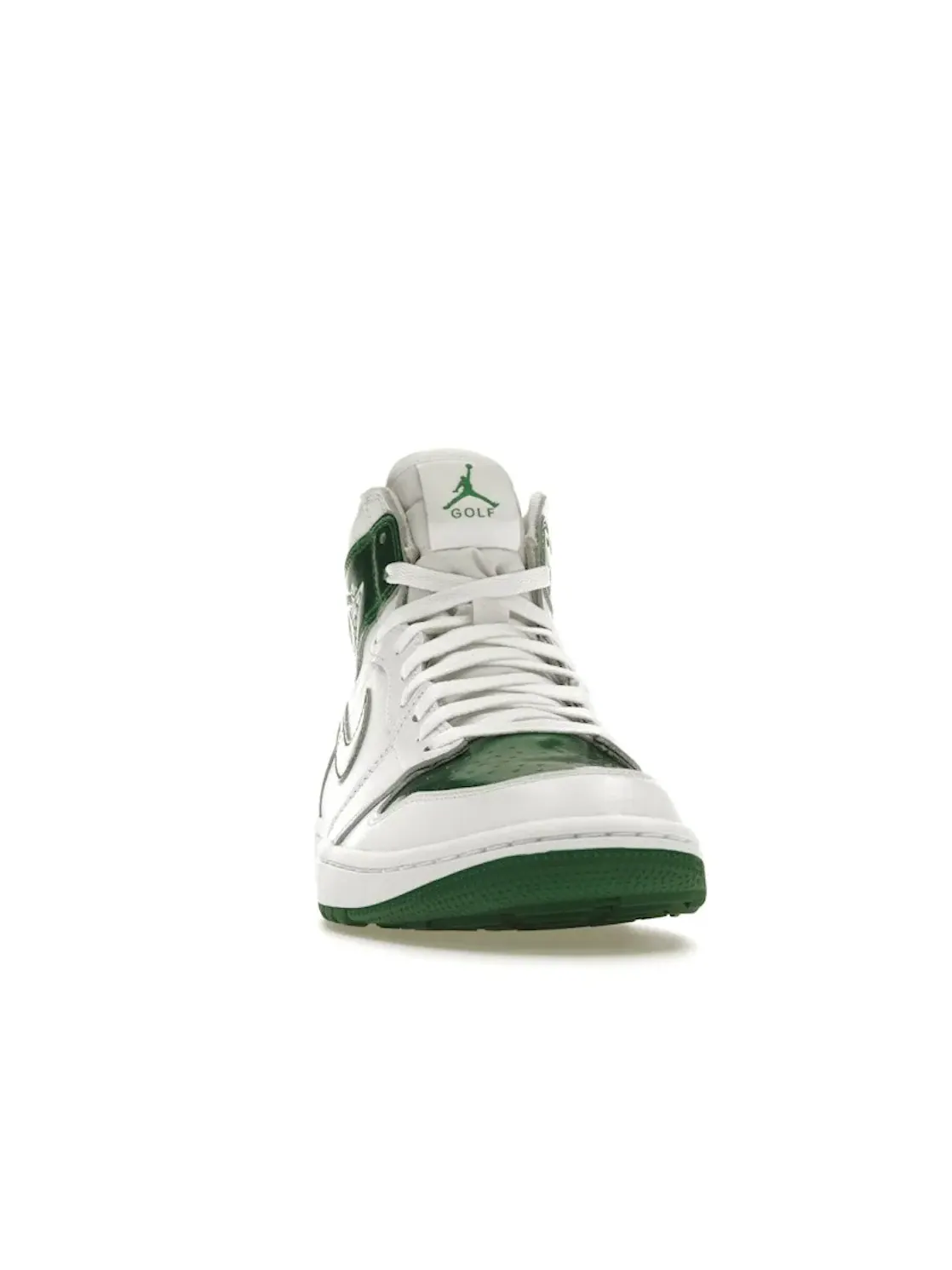 Мужские кроссовки для гольфа с переливающимся зеленым верхом Jordan 1 Retro High Golf Jordan — изображение 2 из 4