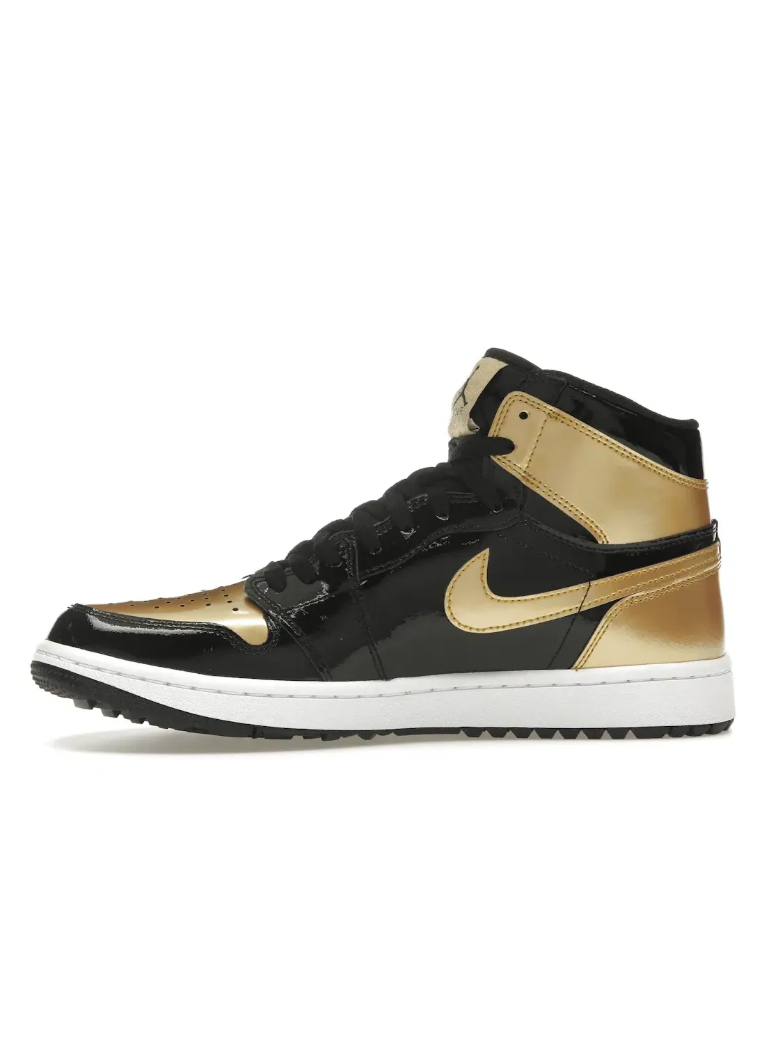 Мужские кроссовки для гольфа с патентованной кожи Jordan 1 Retro High Golf — изображение 3 из 4