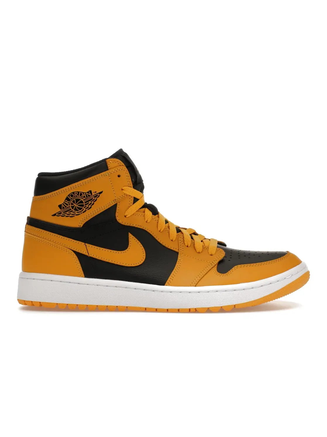 Мужские кроссовки для гольфа с высоким берцем Jordan 1 Retro High Golf — изображение 1 из 4, черный-белый