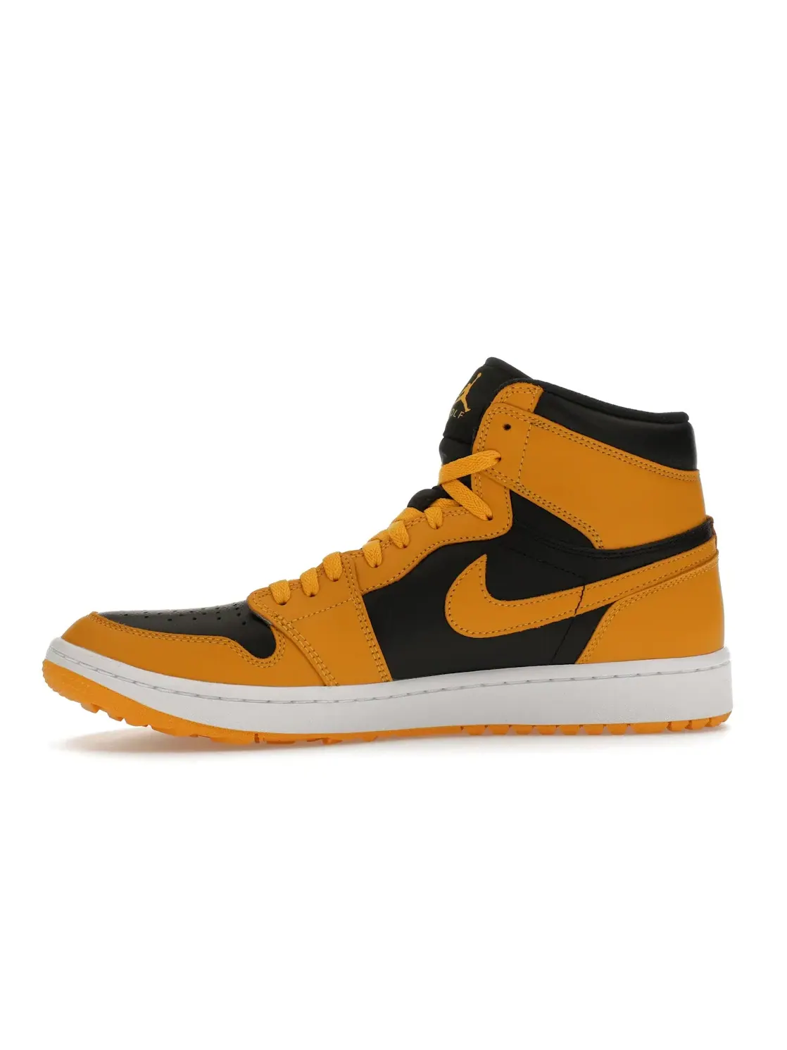 Мужские кроссовки для гольфа с высоким берцем Jordan 1 Retro High Golf — изображение 3 из 4, черный-белый