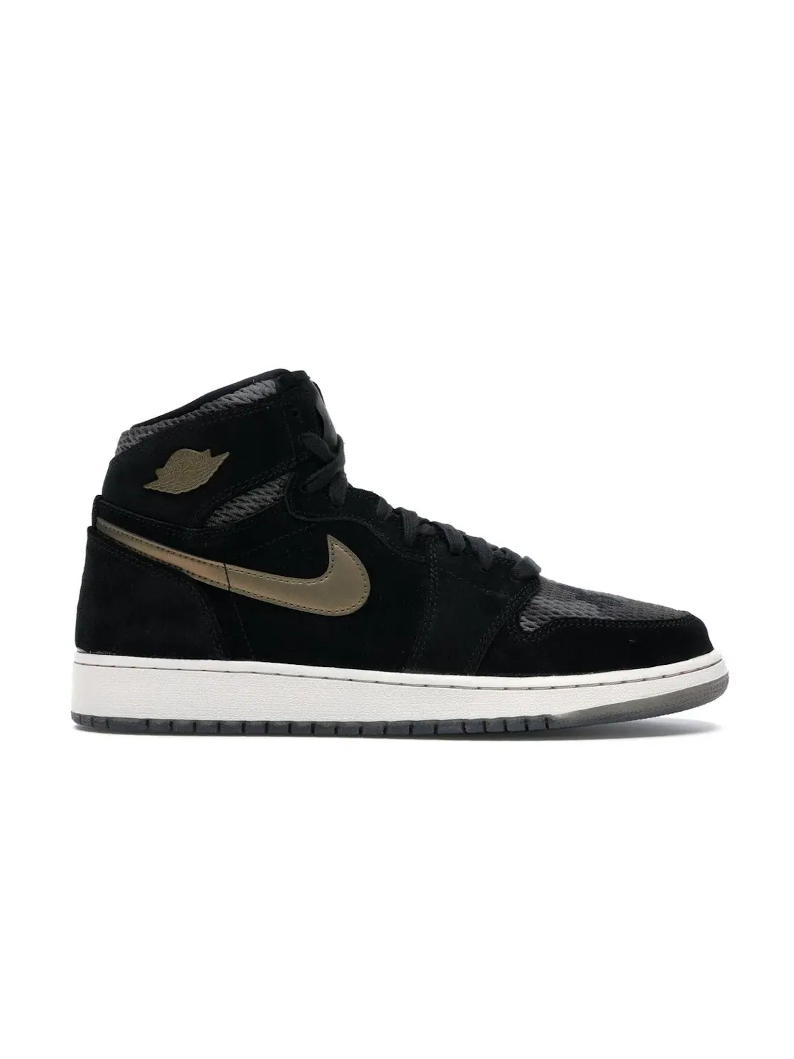 Детские кроссовки для девочек с камуфляжным принтом Jordan 1 Retro High Jordan — изображение 1 из 4
