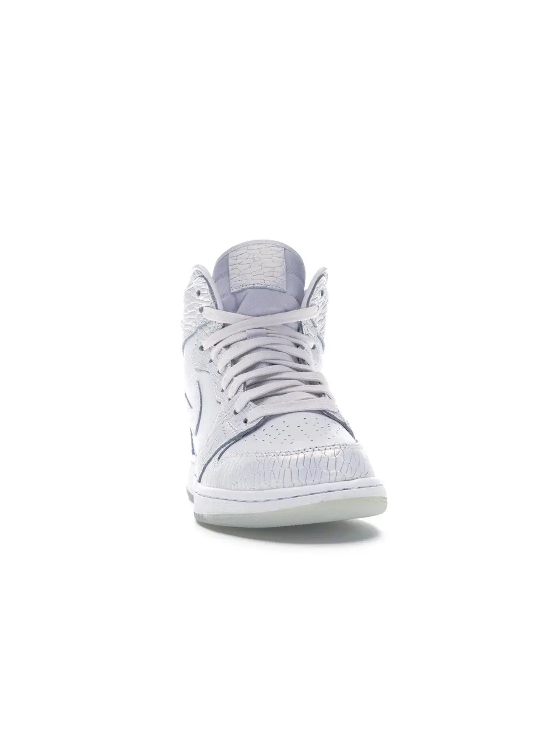 Детские кроссовки Lifestyle с высоким верхом Jordan 1 Retro High Jordan — изображение 2 из 4, белый белый платиновый