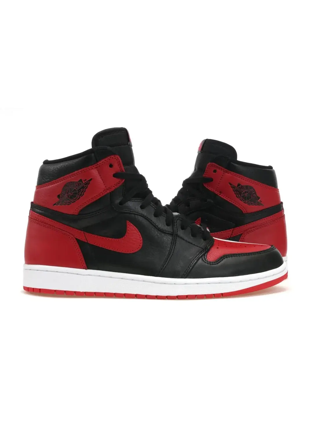 Мужские кроссовки с принтом Jordan 1 Retro High Jordan — изображение 1 из 4, черный/красный-белый