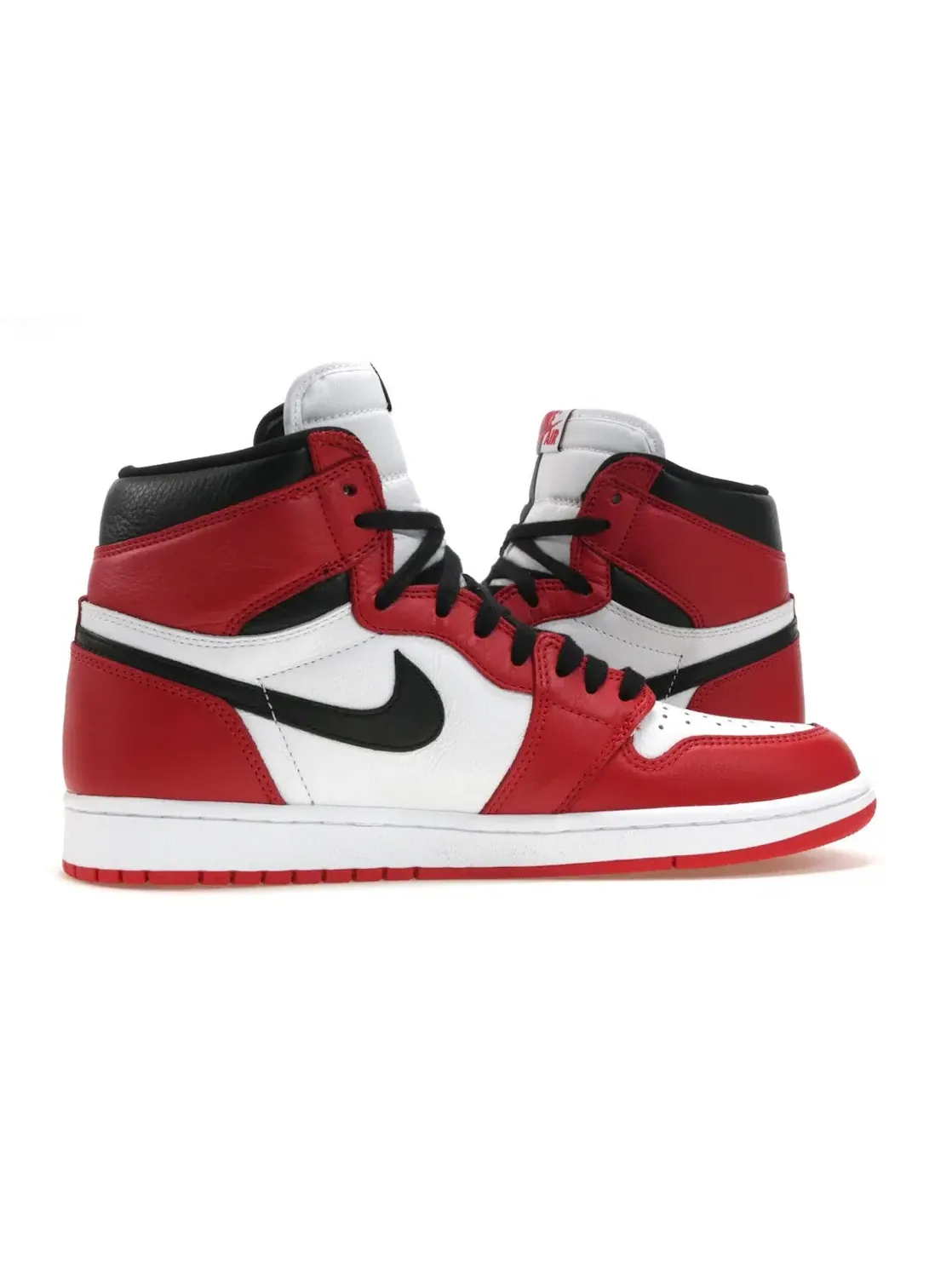 Мужские кроссовки с принтом Jordan 1 Retro High Jordan — изображение 3 из 4, черный/красный-белый