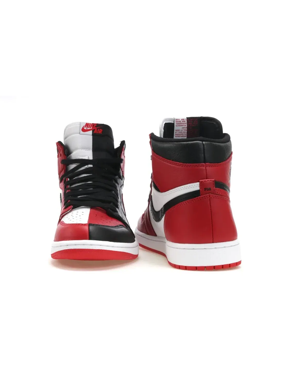 Мужские кроссовки с принтом Jordan 1 Retro High Jordan — изображение 4 из 4, черный/красный-белый