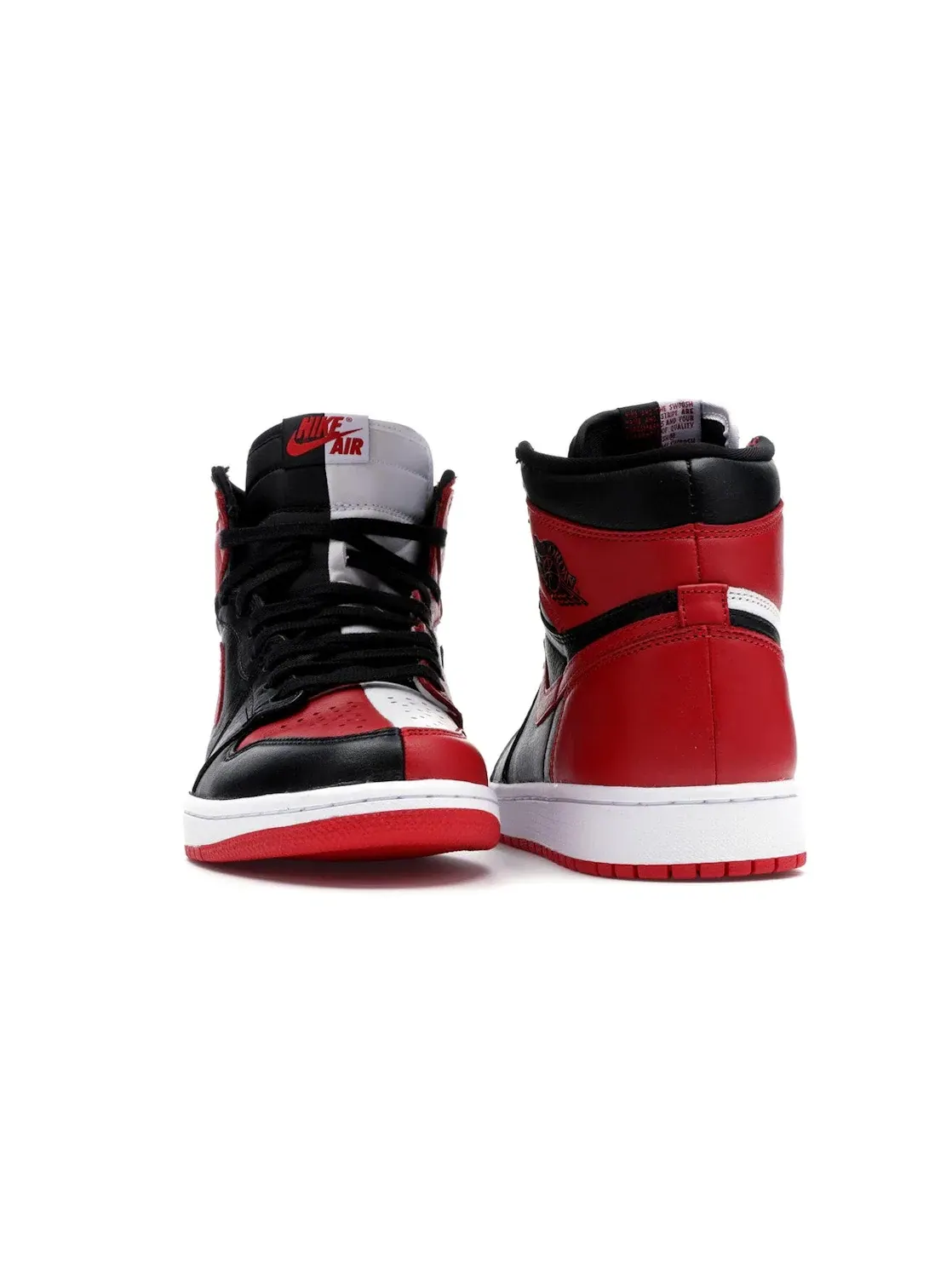 Мужские кроссовки с принтом Jordan 1 Retro High Jordan — изображение 2 из 4, черный/красный-белый