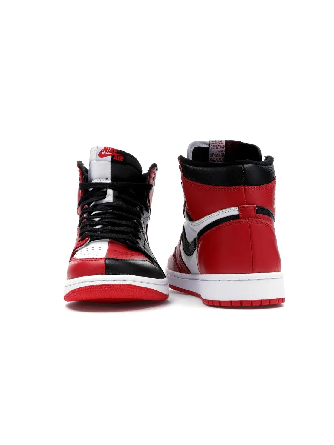 Мужские кроссовки с принтом Jordan 1 Retro High Jordan — изображение 4 из 4, черный/красный-белый