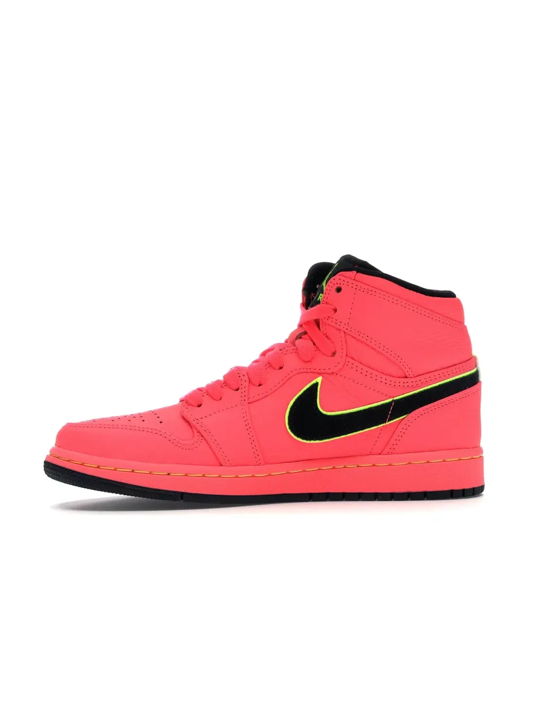 Женские кроссовки с высоким берцем Jordan 1 Retro High Hot Punch Jordan — изображение 3 из 4, черный