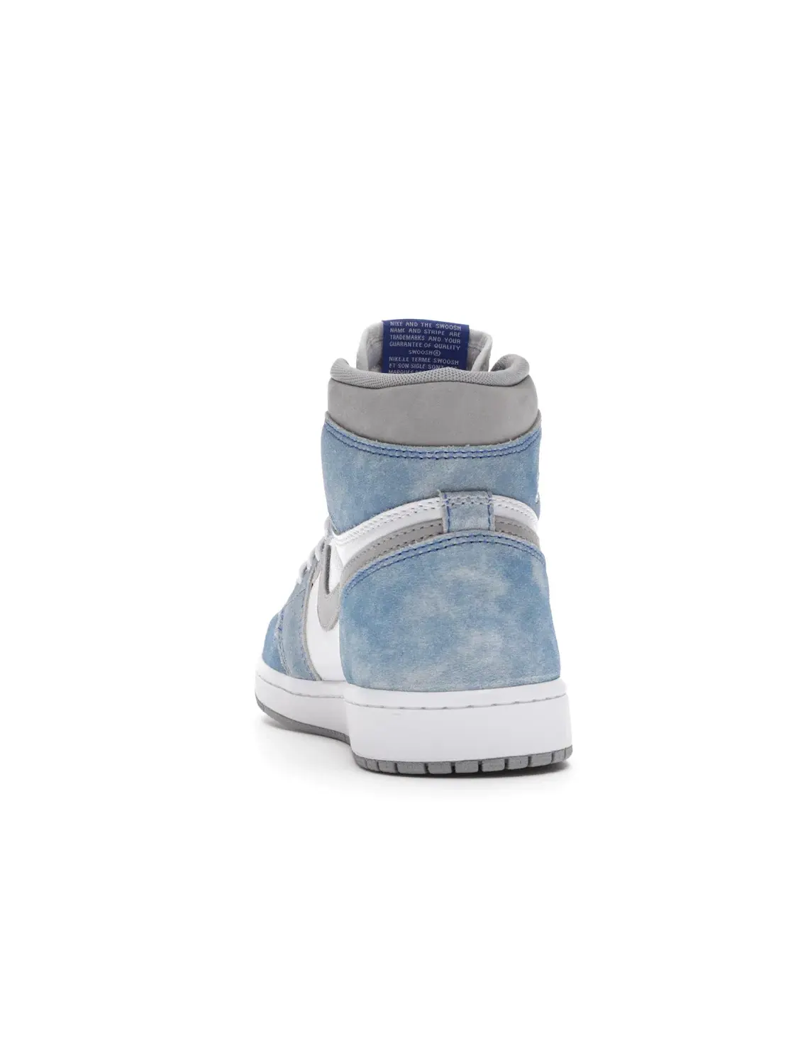 Мужские кроссовки с кожаным верхом Jordan 1 Retro High — изображение 4 из 4, светлый серый-белый