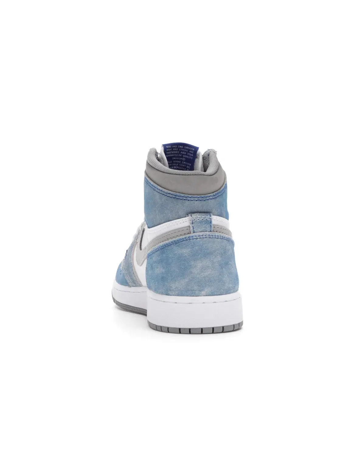 Детские кроссовки с принтом Jordan 1 Retro High Jordan — изображение 4 из 4, светлый серый-белый