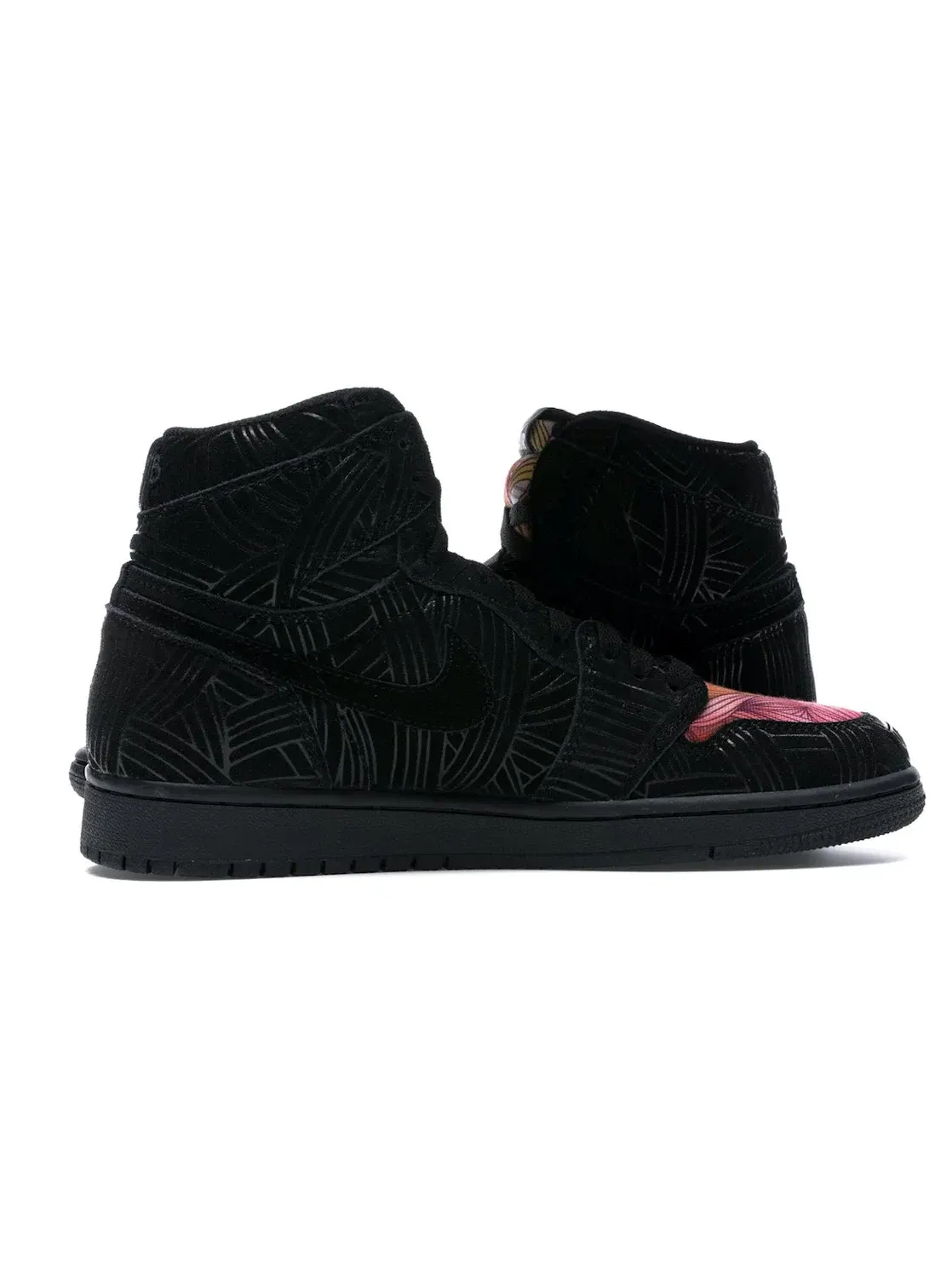 Мужские кроссовки с принтом Jordan 1 Retro High Los Primeros Jordan — изображение 3 из 4, черный/черный-мульти
