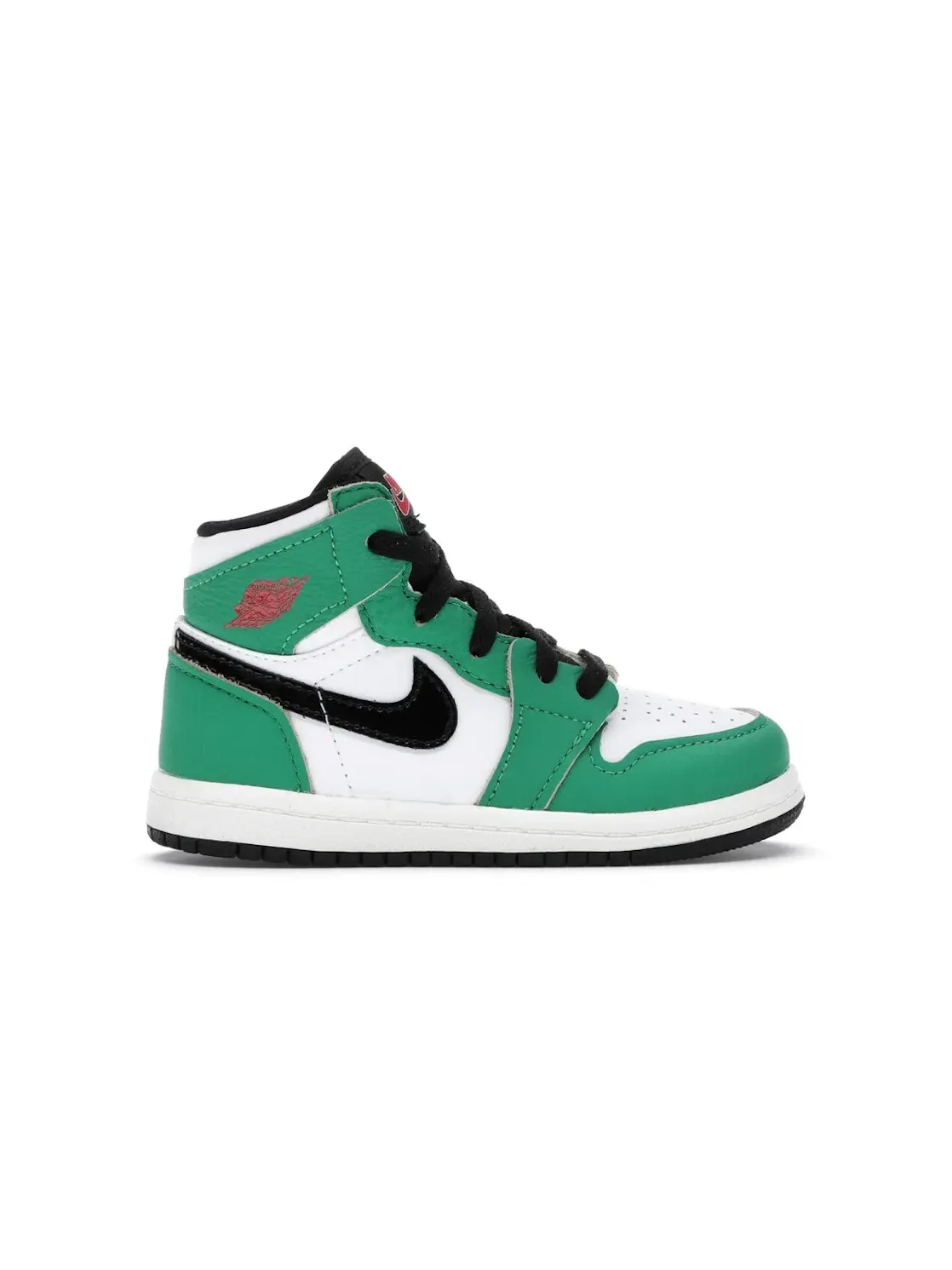 Детские кроссовки с высоким верхом Jordan 1 Retro High Lucky Green Jordan — изображение 1 из 4, зеленый/белый-черный
