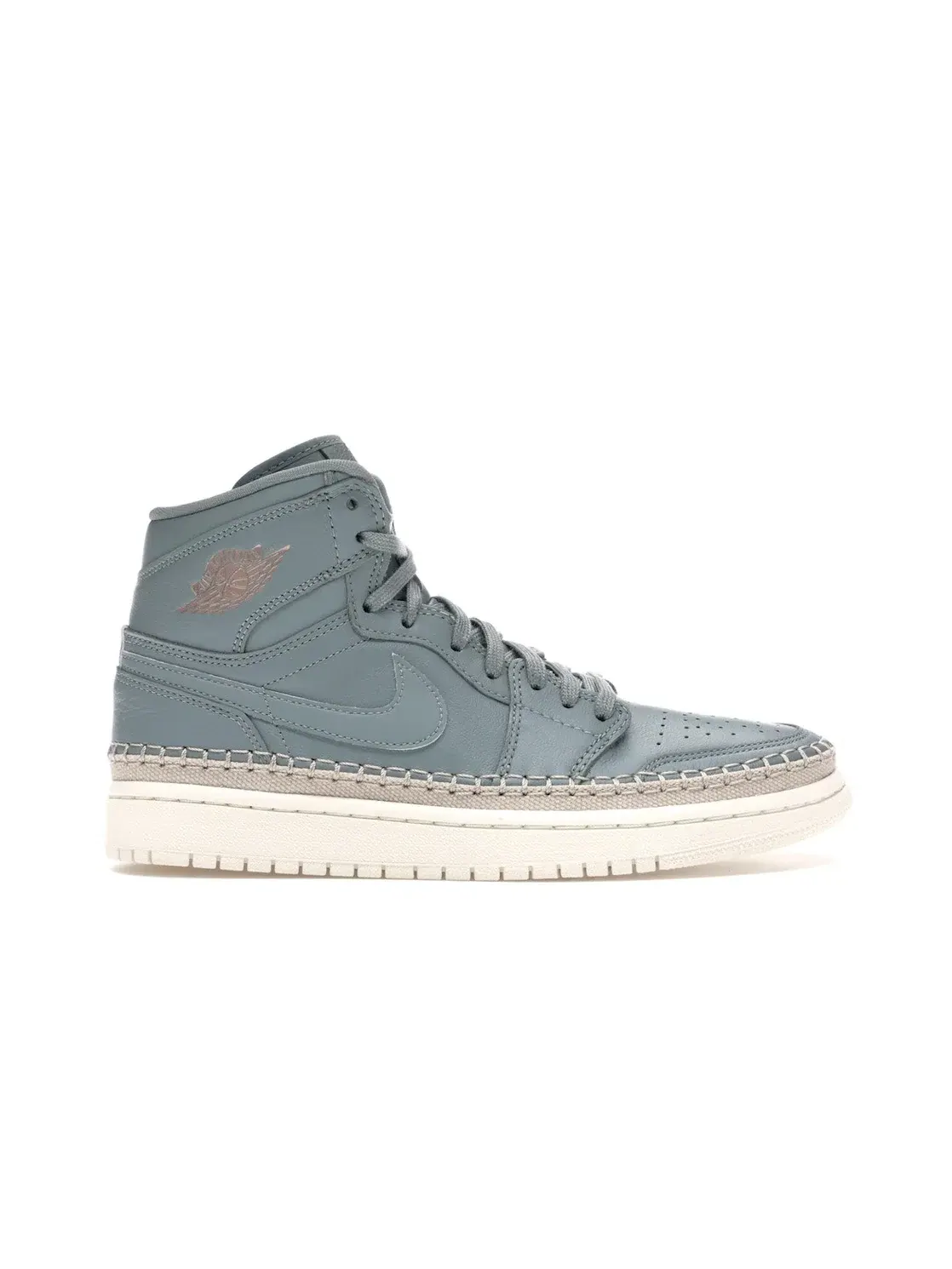 Женские кроссовки с высоким верхом Jordan 1 Retro High Jordan — изображение 1 из 4, зеленый/металлик красный
