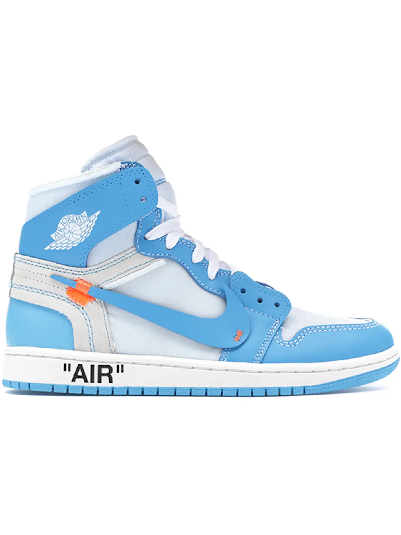 Мужские кроссовки Lifestyle с принтом Jordan 1 Retro High Jordan — изображение 1 из 1, белый/темный синий