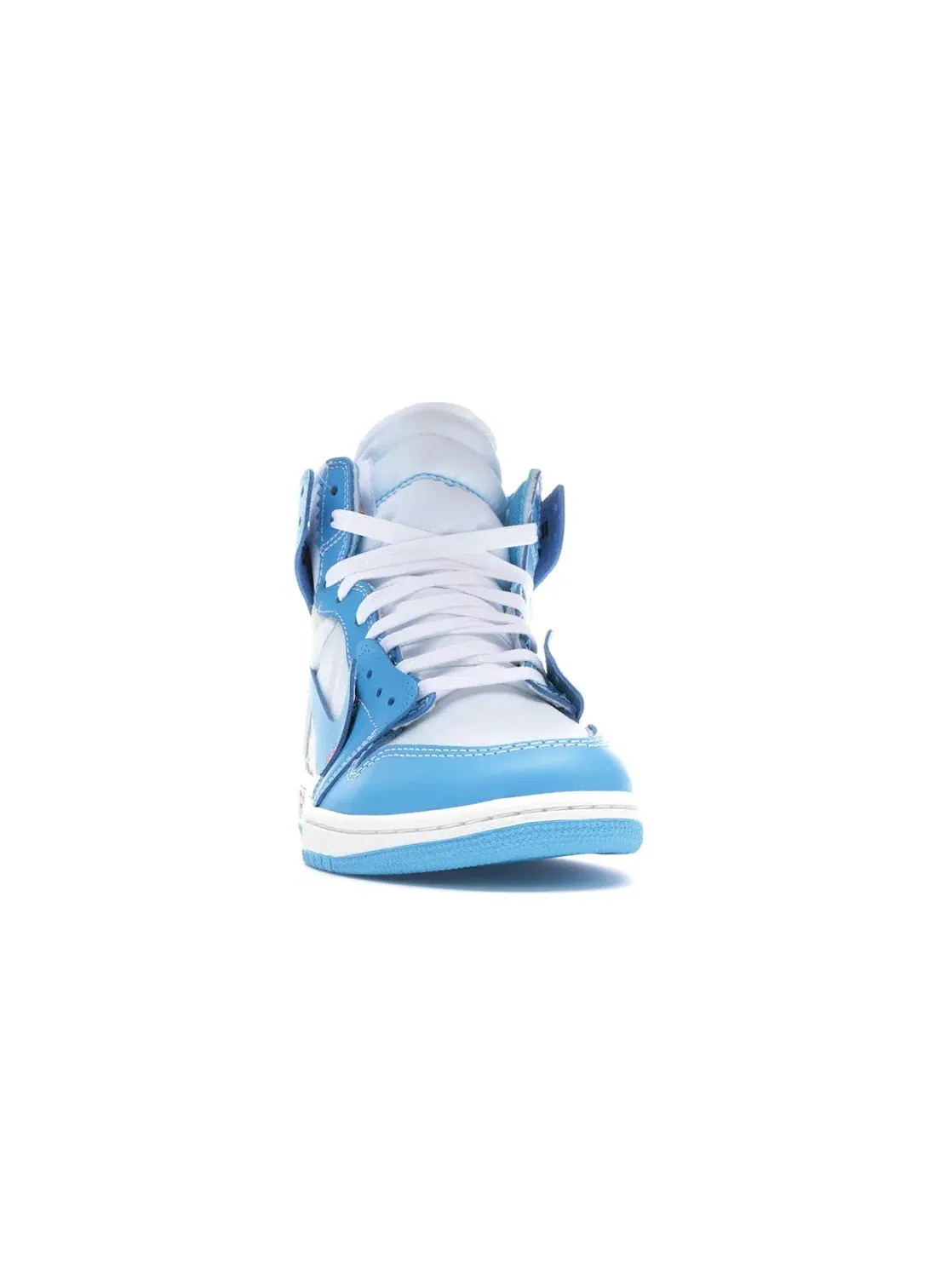 Мужские кроссовки с деконструированным верхом Jordan 1 Retro High Off-White Jordan — изображение 2 из 4, белый/темный синий
