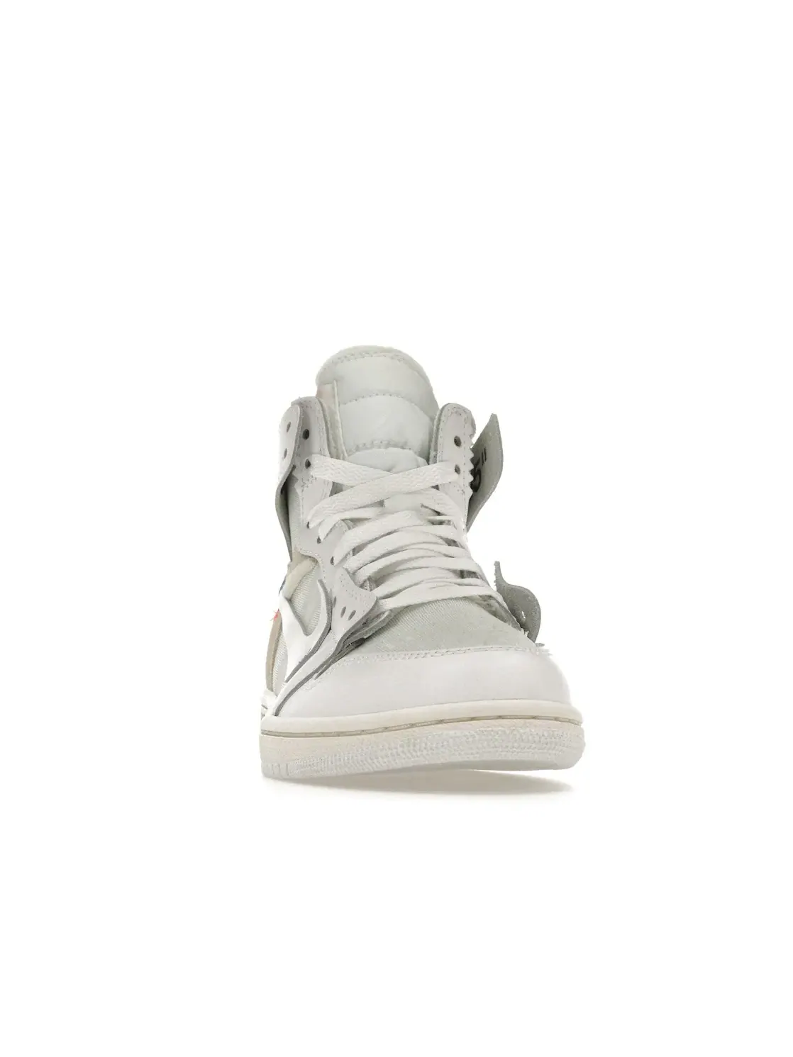 Детские кроссовки Lifestyle с деконструированным дизайном Jordan 1 Retro High Jordan — изображение 2 из 4, белый/белый