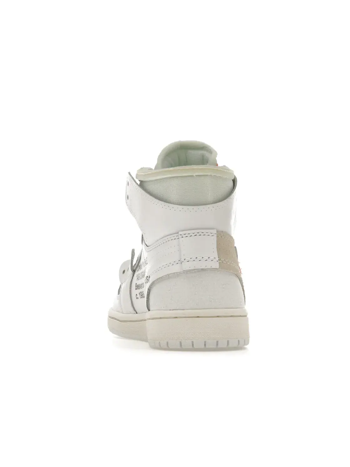 Детские кроссовки Lifestyle с деконструированным дизайном Jordan 1 Retro High Jordan — изображение 4 из 4, белый/белый
