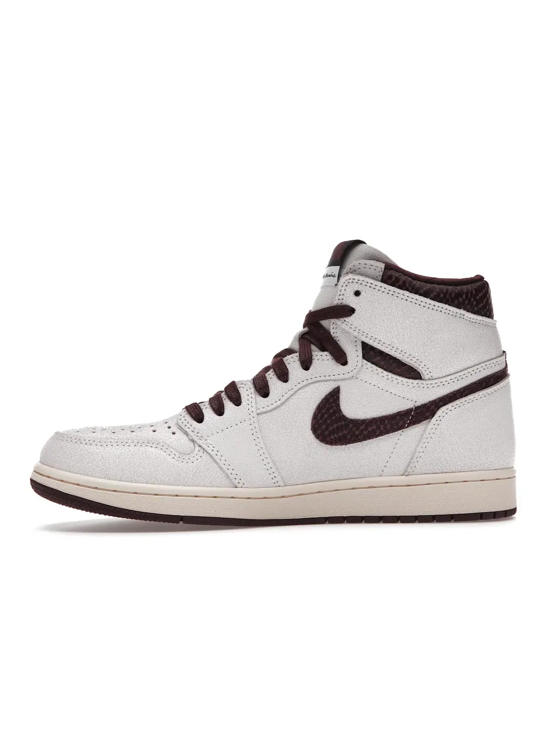 Мужские кроссовки с принтом Jordan 1 Retro High OG A Ma Maniére Jordan — изображение 3 из 4, бордовый