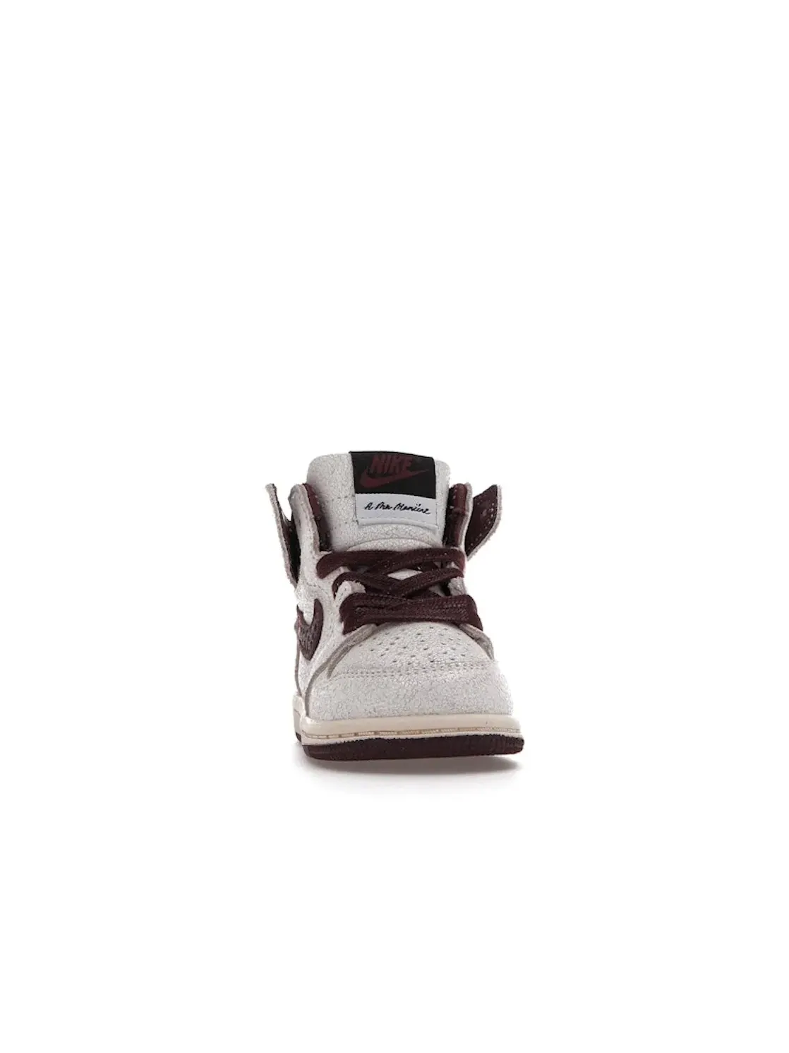 Детские кроссовки с принтом Jordan 1 Retro High OG A Ma Maniere Jordan — изображение 2 из 4, бордовый