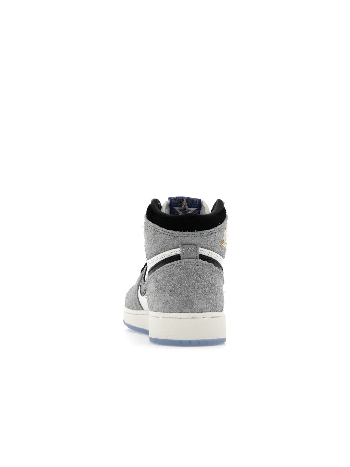 Детские кроссовки Lifestyle с принтом Jordan 1 High OG Jordan — изображение 4 из 4, серый//черный