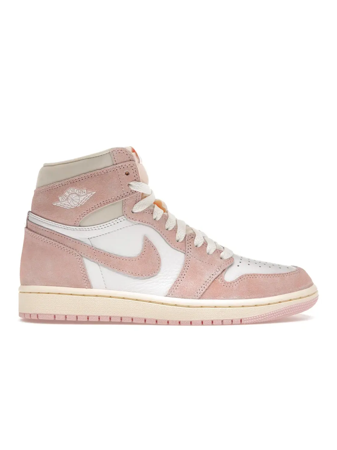 Женские кроссовки с принтом Jordan 1 Retro High OG — изображение 1 из 4, белый