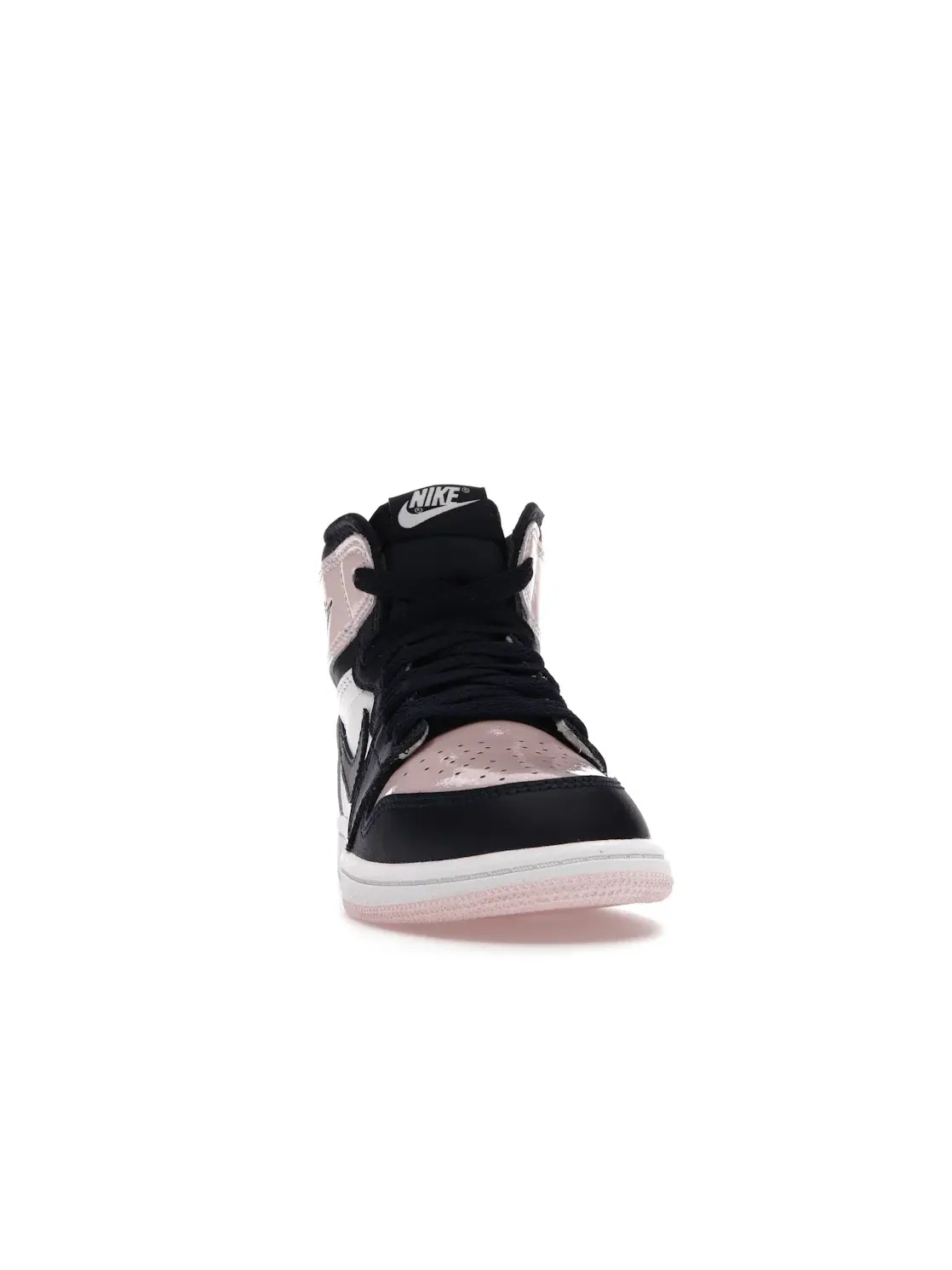 Детские кроссовки высокие с принтом Jordan 1 Retro High OG Atmosphere — изображение 2 из 4, розовый-белый