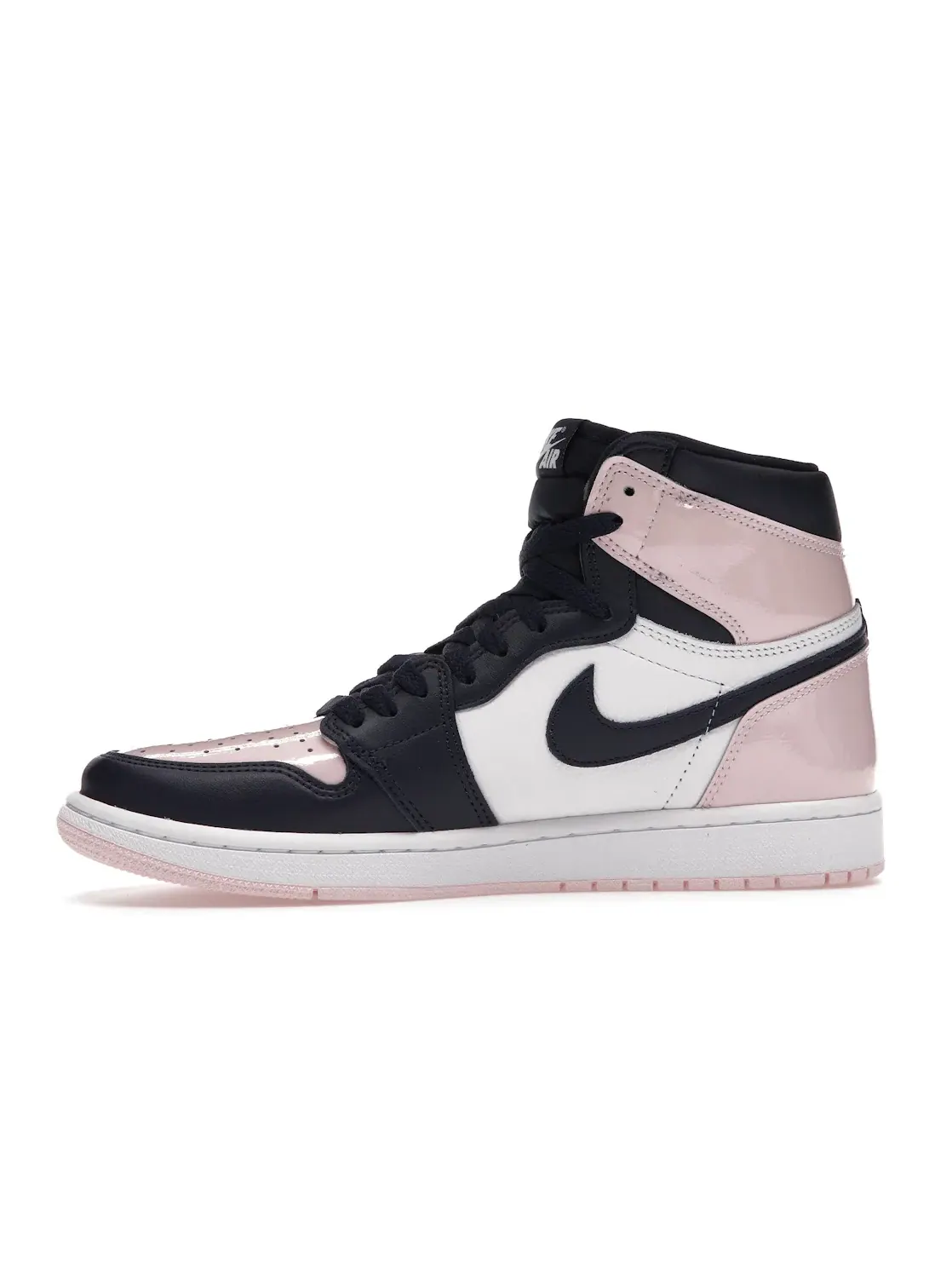 Женские кроссовки с высоким верхом Jordan 1 Retro High OG Atmosphere Jordan — изображение 3 из 4, белый-розовый