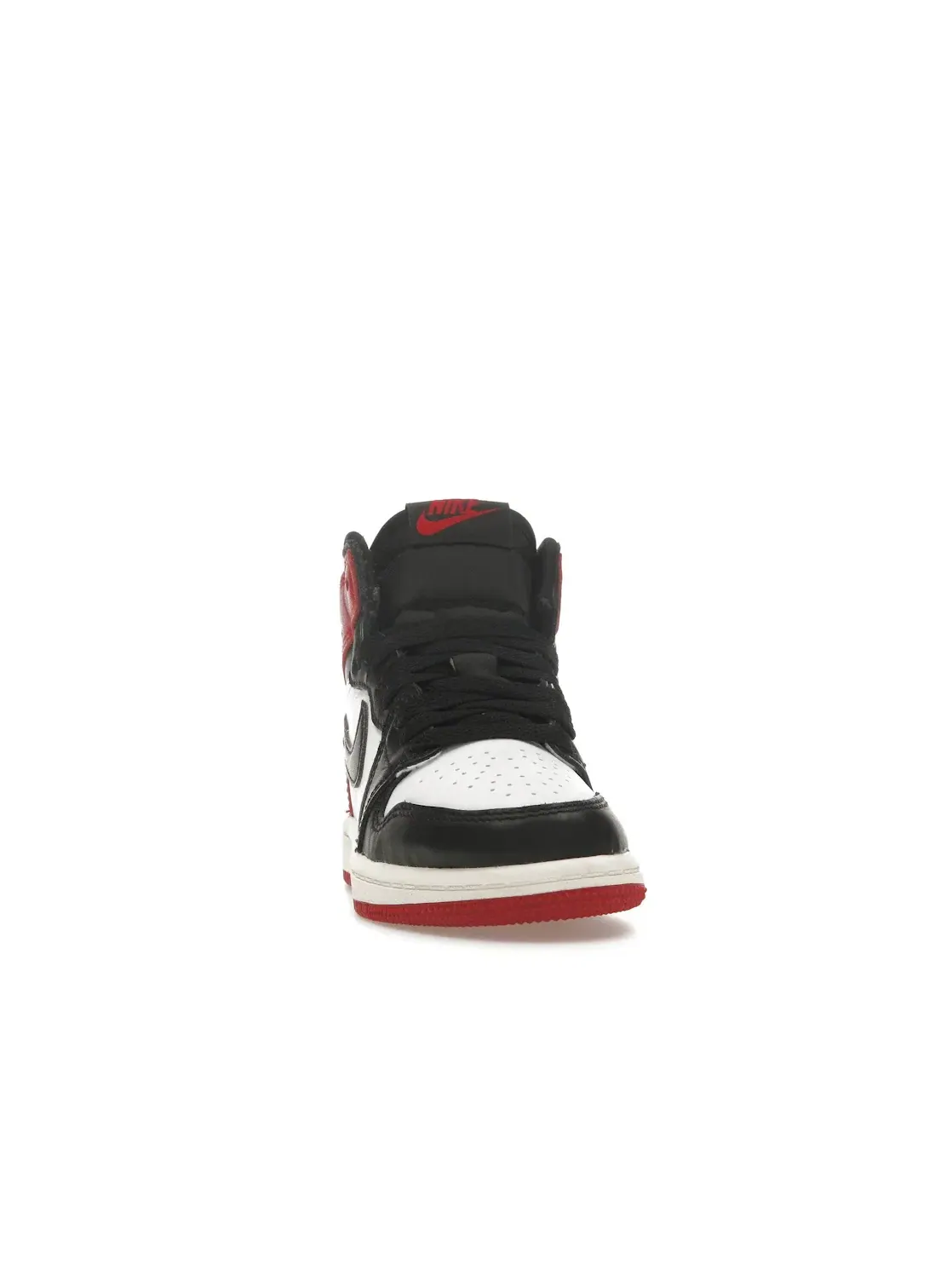 Детские высокие кроссовки без шнуровки Jordan 1 Retro High OG Black Toe Reimagined Jordan — изображение 2 из 4
