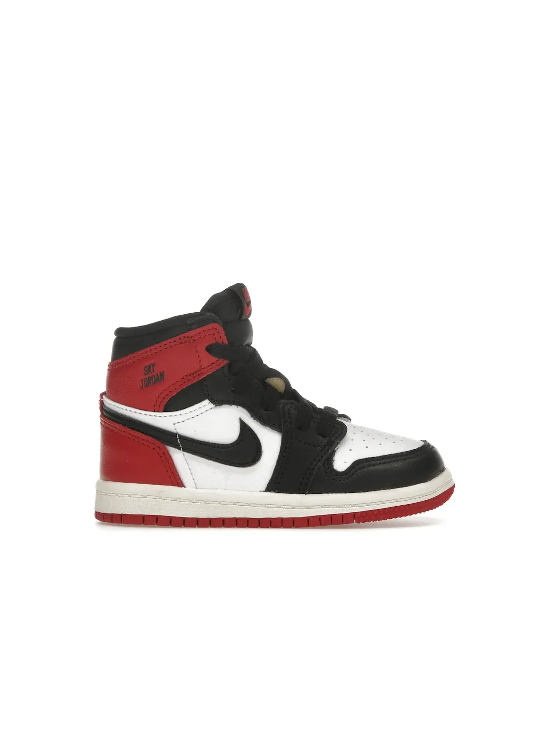 Детские кроссовки Lifestyle с принтом Black Toe Jordan 1 Retro High OG — изображение 1 из 4