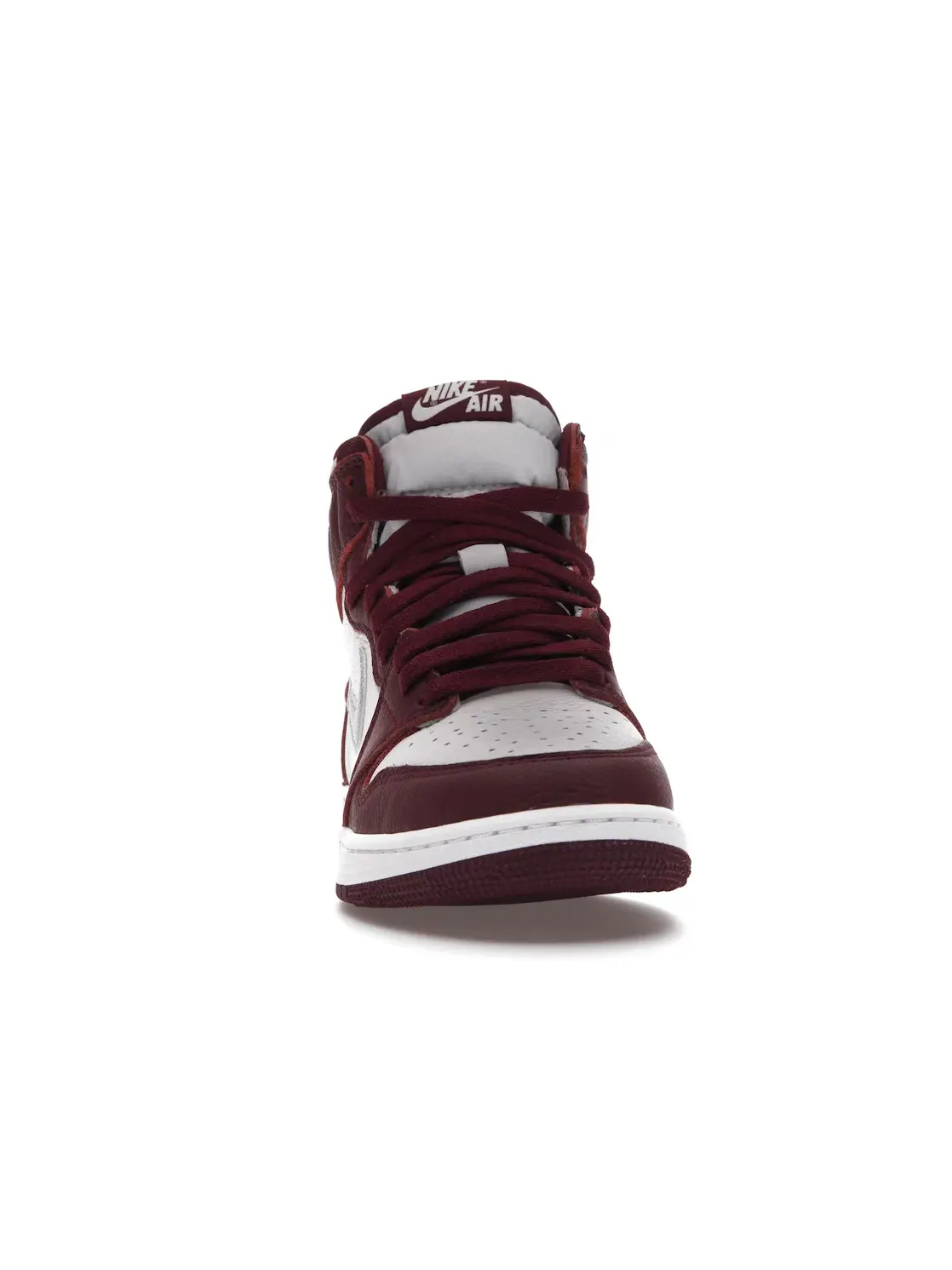 Детские кроссовки для мальчиков высокие с принтом Jordan 1 Retro High OG Bordeaux Jordan — изображение 2 из 4