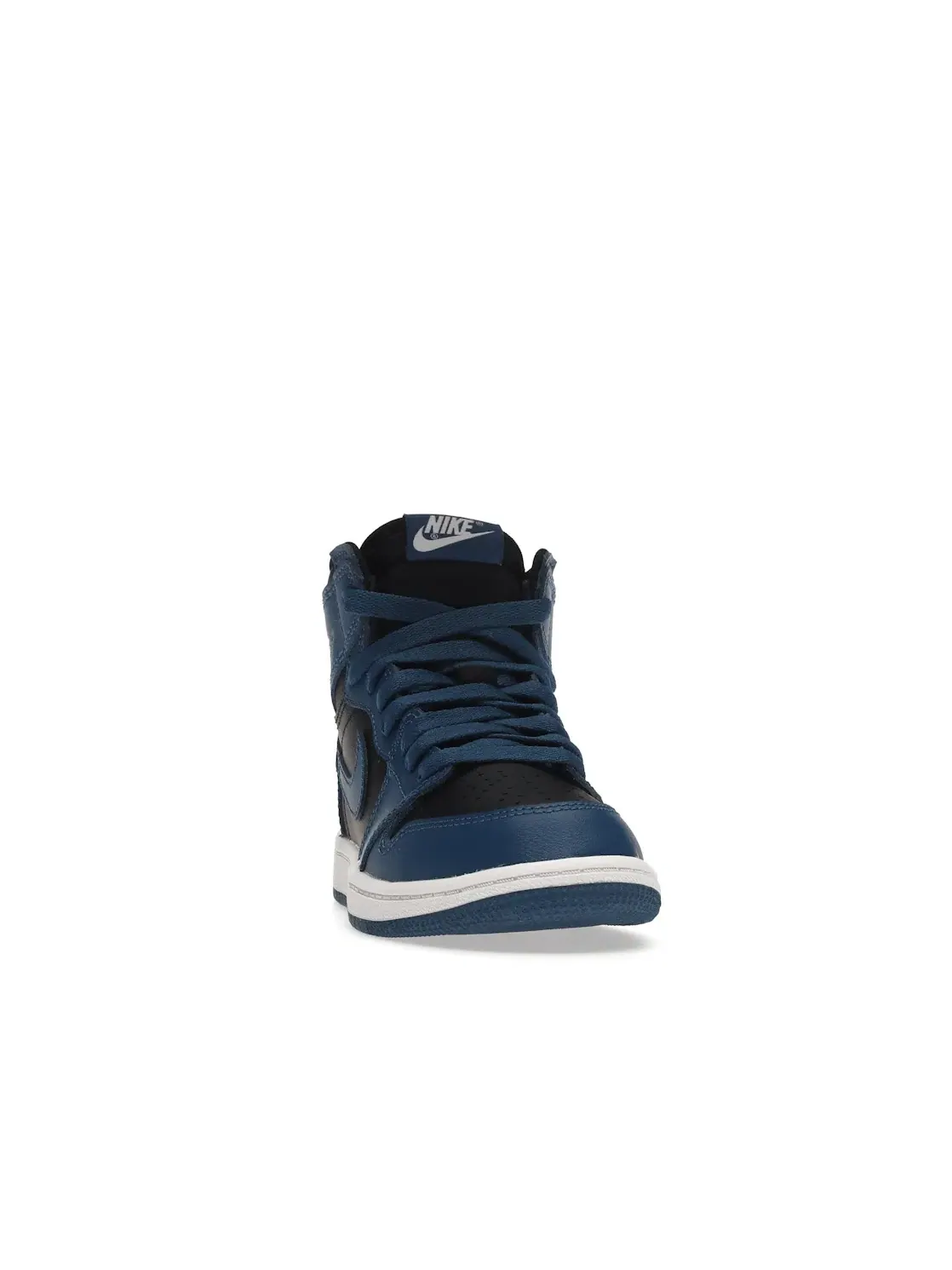 Детские кроссовки с двухцветным дизайном Jordan 1 Retro High OG Dark Marina Blue Jordan — изображение 2 из 4