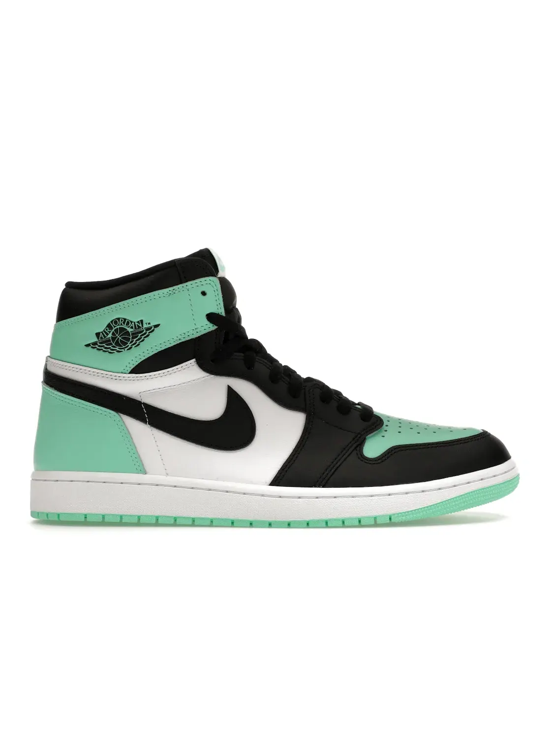 Мужские кроссовки с высоким верхом Jordan 1 Retro High OG Jordan — изображение 1 из 4, белый/черный/зеленый