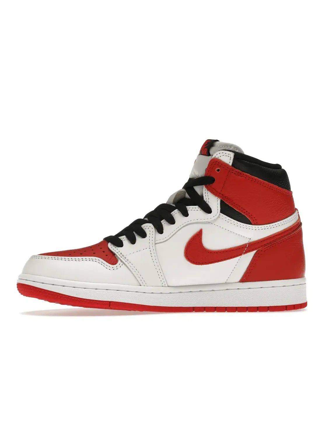 Мужские кроссовки Lifestyle с принтом Jordan 1 Retro High OG Jordan — изображение 3 из 4, белый/красный-черный