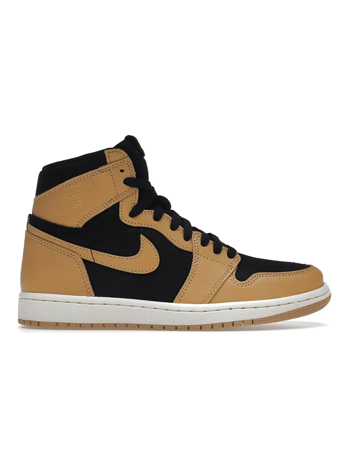 Мужские кроссовки кожаные Air Jordan 1 Retro High OG Heirloom Jordan — изображение 1 из 4, бежевый черный