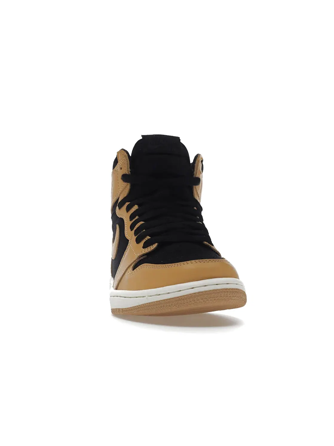 Мужские кроссовки кожаные Air Jordan 1 Retro High OG Heirloom Jordan — изображение 2 из 4, бежевый черный